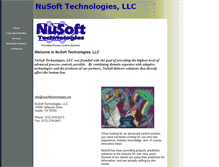 Tablet Screenshot of nusofttechnologies.net
